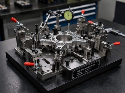 Aurevia engineering fixture and die assembly on the shop floor