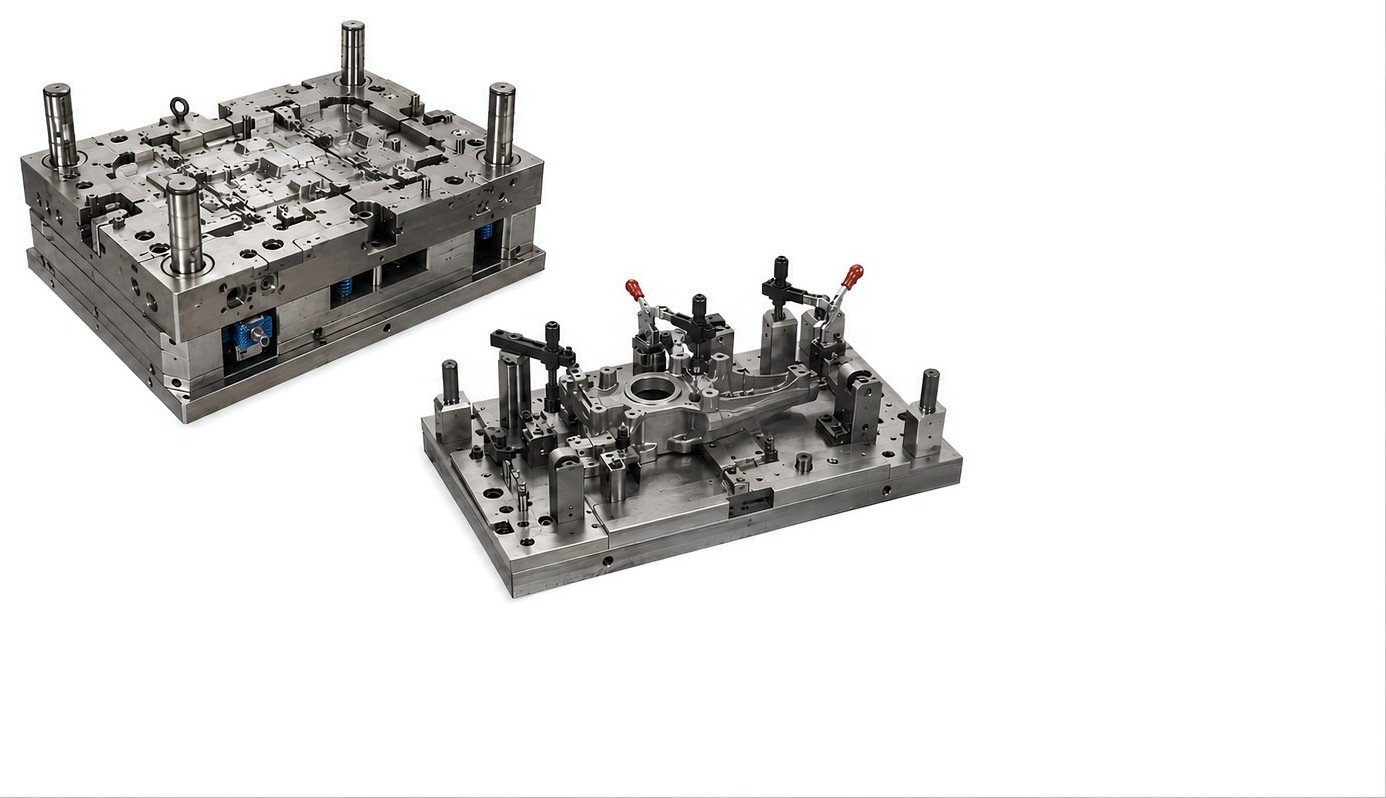 Aurevia injection molding die and precision checking fixture